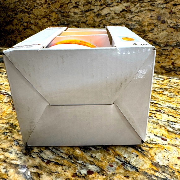 Set of (4) Stacking Measuring Cups - Fall, Thanksgiving, Pumpkin Theme - Ceramic - Picture 12 of 12